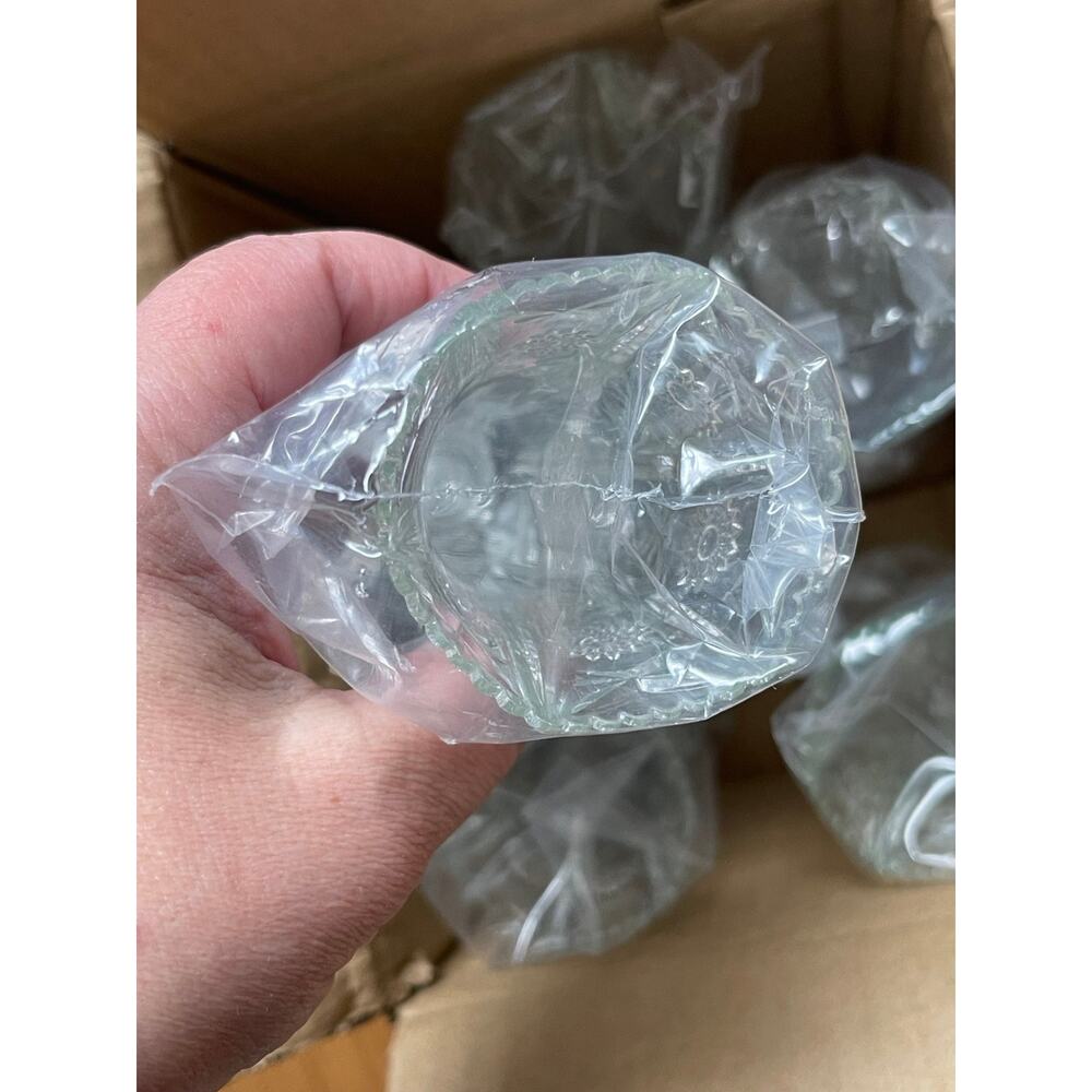 Set of 6 Small Plastic Bud Vases - 6 inches tall - Picture 7 of 8